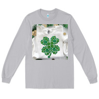 Moon Dust shamrock patterned clothing Long Sleeve Tee - MaliasSmallBusiness