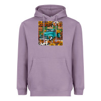 Lavender country roads take me home truck coaster Heavyweight Hoodie - Jasminsmagicworld