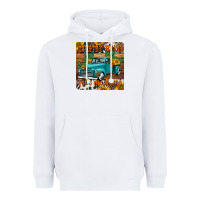 White country roads take me home truck coaster Heavyweight Hoodie - Jasminsmagicworld