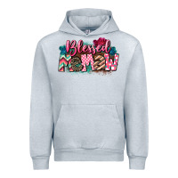 Heather Grey Blessed memaw Mother's Day Urban Hoodie - CowGirlArtShop