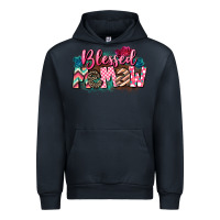Navy Blessed memaw Mother's Day Urban Hoodie - CowGirlArtShop
