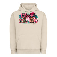 Pigment French Oak Blessed memaw Mother's Day Urban Hoodie - CowGirlArtShop