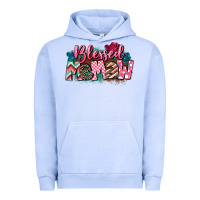 Pigment Grape Ice Blessed memaw Mother's Day Urban Hoodie - CowGirlArtShop