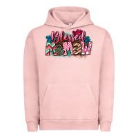 Pigment Salmon Blessed memaw Mother's Day Urban Hoodie - CowGirlArtShop