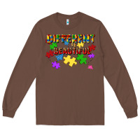 Chestnut different is beautiful Long Sleeve Tee - JahusDesignShop
