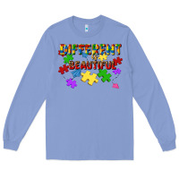 Colony Blue different is beautiful Long Sleeve Tee - JahusDesignShop