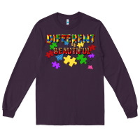 Plum different is beautiful Long Sleeve Tee - JahusDesignShop