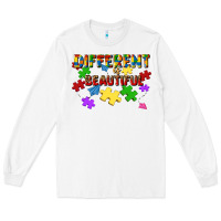 White different is beautiful Long Sleeve Tee - JahusDesignShop