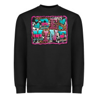 Black be mine western valentine's day Heavyweight Sweatshirt - AdoDesignShop