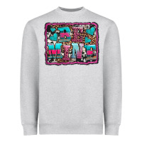 Heather Grey be mine western valentine's day Heavyweight Sweatshirt - AdoDesignShop