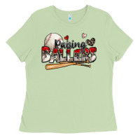 Matcha raising ballers baseball Ladies Tee - Zillion Design Studio