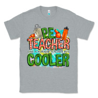 Heather Grey pe teacher but cooler Classic Tee - NancyCooperArtShop