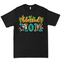 Black blessed mom Premium Tee - Zillion Design Studio