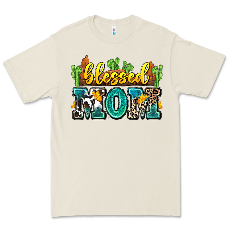 Blessed Mom Premium Tee by Zillion Design Studio | Teevron