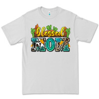 Dove Grey blessed mom Premium Tee - Zillion Design Studio