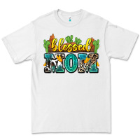 White blessed mom Premium Tee - Zillion Design Studio