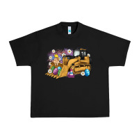 Black easter bulldozer bunny egg leopard Urban Heavy Tee - Artiststas