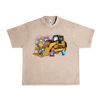 French Oak easter bulldozer bunny egg leopard Urban Heavy Tee - Artiststas