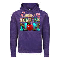 Cloud Purple teacher mom Vintage Hoodie - AdoDesignShop
