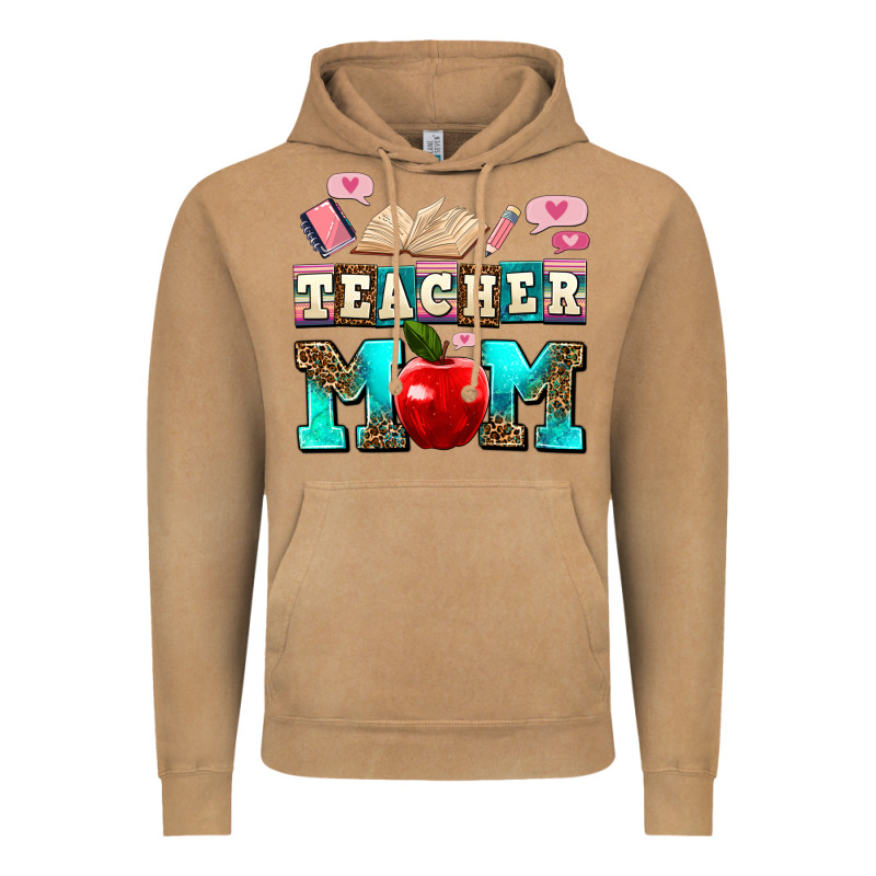 Teacher Mom Vintage Hoodie by AdoDesignShop | Teevron
