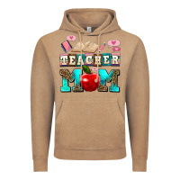 Vintage Coffee teacher mom Vintage Hoodie - AdoDesignShop