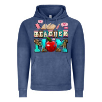 Vintage Denim teacher mom Vintage Hoodie - AdoDesignShop