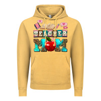 Vintage Mustard teacher mom Vintage Hoodie - AdoDesignShop