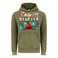 Vintage Olive teacher mom Vintage Hoodie - AdoDesignShop