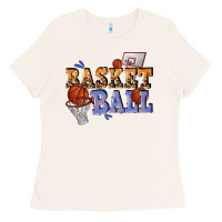 Bone basketball Ladies Tee - texasbilliewilder