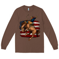 Chestnut Bucking Bronco Long Sleeve Tee - Jasminsmagicworld