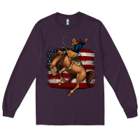 Plum Bucking Bronco Long Sleeve Tee - Jasminsmagicworld