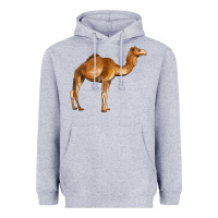 Heather Grey camel Heavyweight Hoodie - BarkalooDesign