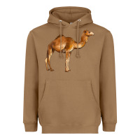 Toasted Coconut camel Heavyweight Hoodie - BarkalooDesign