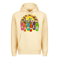 Pina Colada hello summer with flip flops Premium Hoodie - NancyCooperArtShop