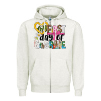 My First Day Of 6th Grade Zipper Hoodie | Teevron