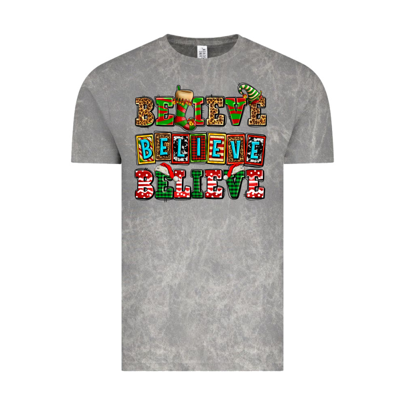 Believe Believe Believe Vintage Tee by AdoDesignShop | Teevron