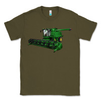 Army Green Harvester Classic Tee - LillyAllenDesigns