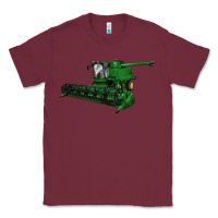 Burgundy Harvester Classic Tee - LillyAllenDesigns