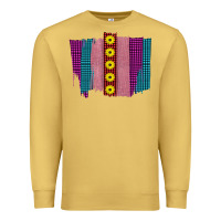 Antique Gold Western Farm Life Sunflower Brush Strokes Premium Sweatshirt - Bettercallsaul