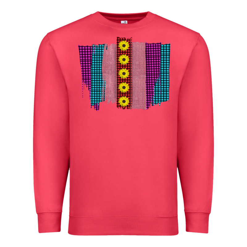 Western Farm Life Sunflower Brush Strokes Premium Sweatshirt by Bettercallsaul | Teevron