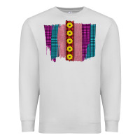 Dove Grey Western Farm Life Sunflower Brush Strokes Premium Sweatshirt - Bettercallsaul