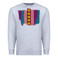 Heather Grey Western Farm Life Sunflower Brush Strokes Premium Sweatshirt - Bettercallsaul