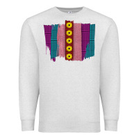 Oatmeal Heather Western Farm Life Sunflower Brush Strokes Premium Sweatshirt - Bettercallsaul