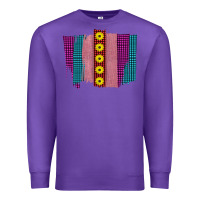 Purple Western Farm Life Sunflower Brush Strokes Premium Sweatshirt - Bettercallsaul