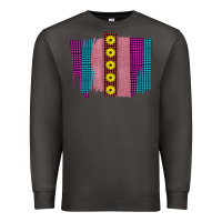 Smoke Western Farm Life Sunflower Brush Strokes Premium Sweatshirt - Bettercallsaul