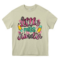 Mossy little miss kindergarten Heavy Core Tee - Zillion Design Studio