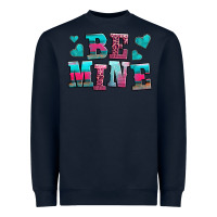 Navy be mine western valentine's day no background Heavyweight Sweatshirt - AdoDesignShop