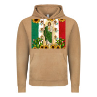 Vintage Camel San Judas with Mexican Flag Vintage Hoodie - JahusDesignShop