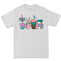 Dove Grey nurse fuel coffee cups Premium Tee - AdoDesignShop