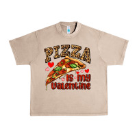 French Oak pizza is my valentine Urban Heavy Tee - AdoDesignShop